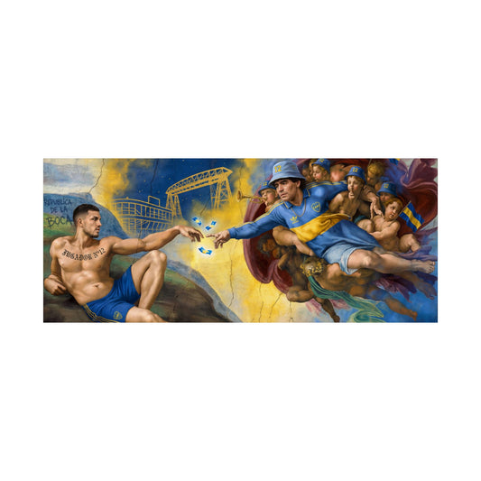 Satin Poster — 'The ReCreation of a Boca"